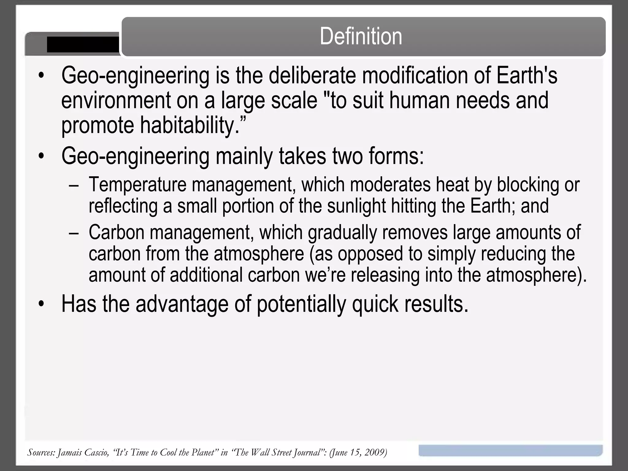 Owning the Weather (click  here ) 