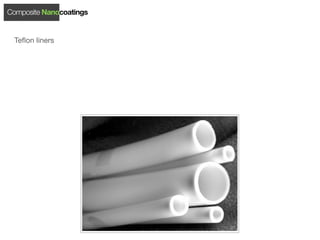 Composite Nanocoatings


 Teﬂon liners
 