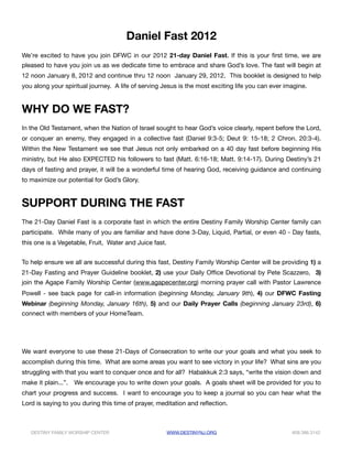 Daniel Fast Prayer Guide.pdf 21 day-fasting-and-prayer-guide-2012 | PDF