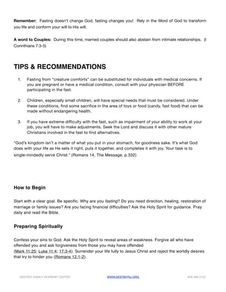 21 day-fasting-and-prayer-guide-2012 | PDF