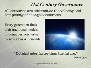 21st Century Governance | PPT