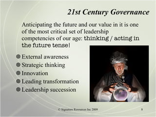 21st Century Governance | PPT