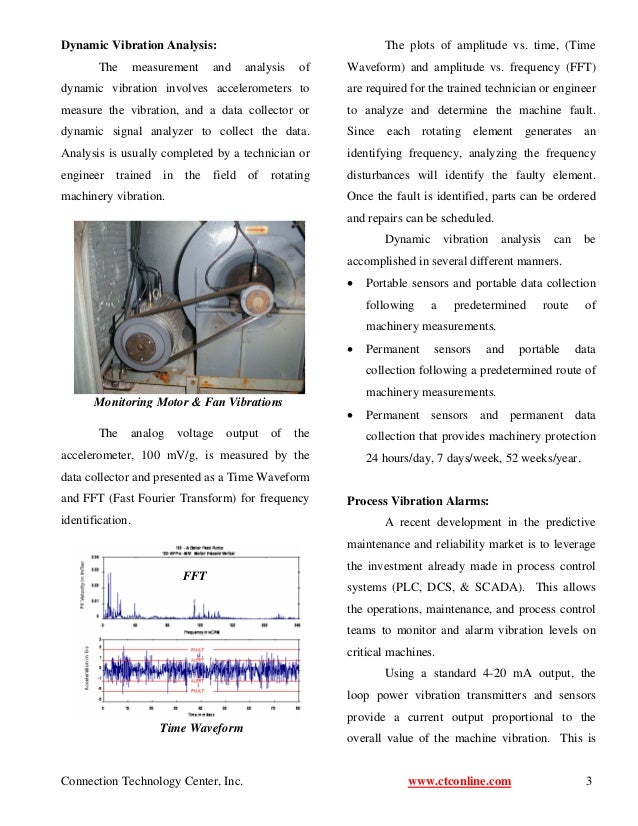 21 industrial vibration analysis