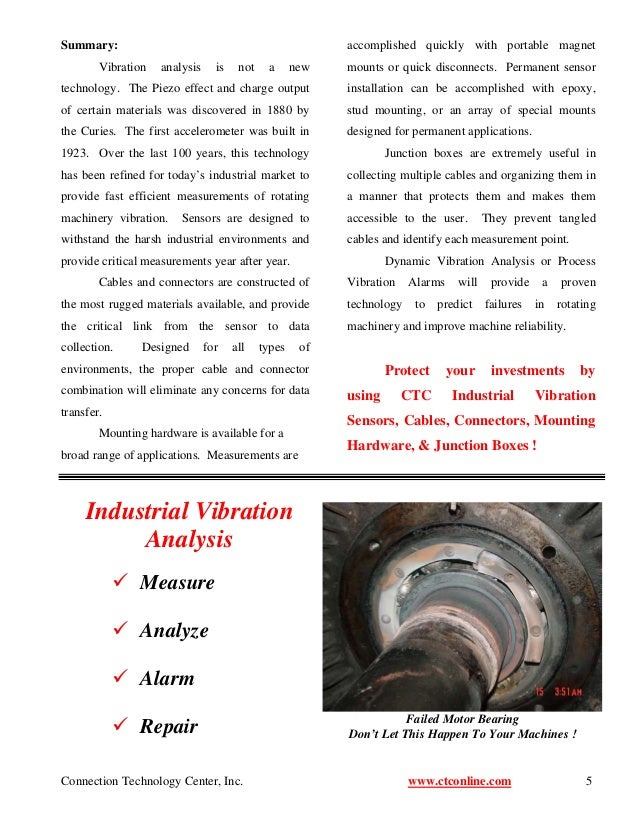 21 industrial vibration analysis