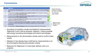 OPTEMUS - Optimised Energy Management and Use | PDF