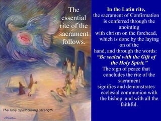21 R C I A Sacrament Of Confirmation | PPT