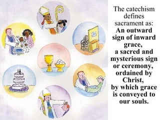 Outward Sign 21 R C I A Sacraments 1 | PPT