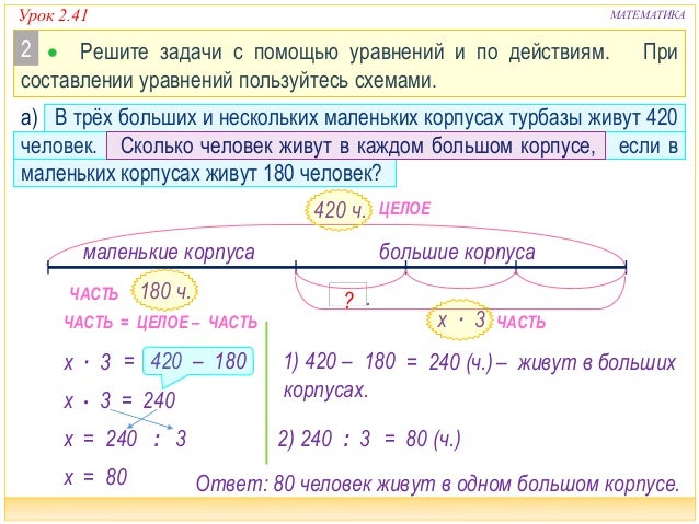 Решение задачи по математика 3 клас решение задач по определению опорных реакция балок