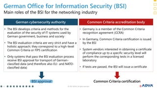 BSI approval and what it means for network security