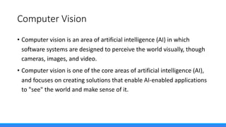 Microsoft Cognitive Services at a Glance