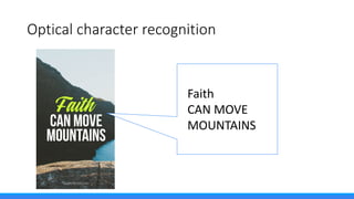 Microsoft Cognitive Services at a Glance