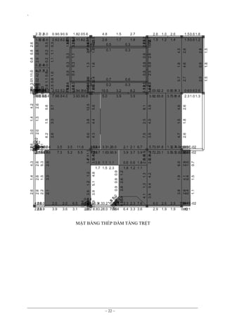 `

MẶT BẰNG THÉP DẦM TẦNG TRỆT

~ 22 ~

 