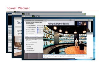 Format: Webinar
https://onlinelearninginsights.wordpress.com/2015/09/17/need-to-know-news-video-lectures-go-
hollywood-failed-ed-tech-program-highlights-teachers-educate-students-not-technology-ed-tech-
event-in-la/
 