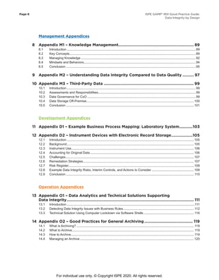 Phase Two Rdi Pdf Questions Gamp Rdi Good Practice Guide Data Integrity By Design Ispe Headquarters ...