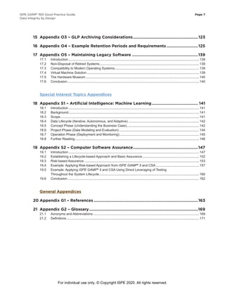 Phase Two Rdi Pdf Questions Gamp Rdi Good Practice Guide Data Integrity By Design Ispe Headquarters ...