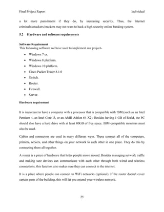 Design and Implementation High Level Network System for Rural Bank | PDF