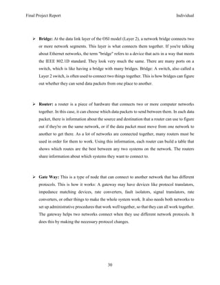 Design and Implementation High Level Network System for Rural Bank | PDF