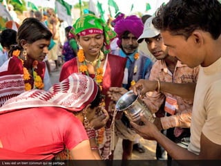 L’eau est un bien commun qui se partage.
 