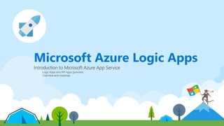 Microsoft Azure Logic Apps
Introduction to Microsoft Azure App Service
Logic Apps and API Apps (preview)
Overview and roadmap
 