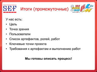 Планирование процесса управления требованиями