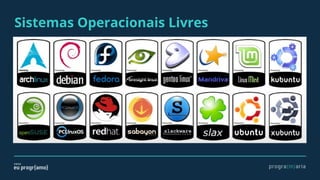 Sistemas Operacionais Livres
 