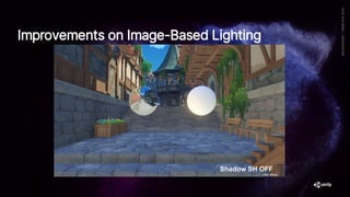 Improvements on Image-Based Lighting
Shadow SH OFF
 