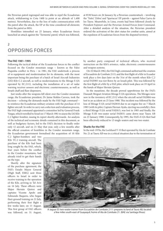 Air Wars Between Ecuador And Peru Volume 3 Amaru Tincopa | PDF