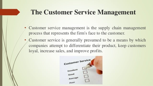 Customer service management essay