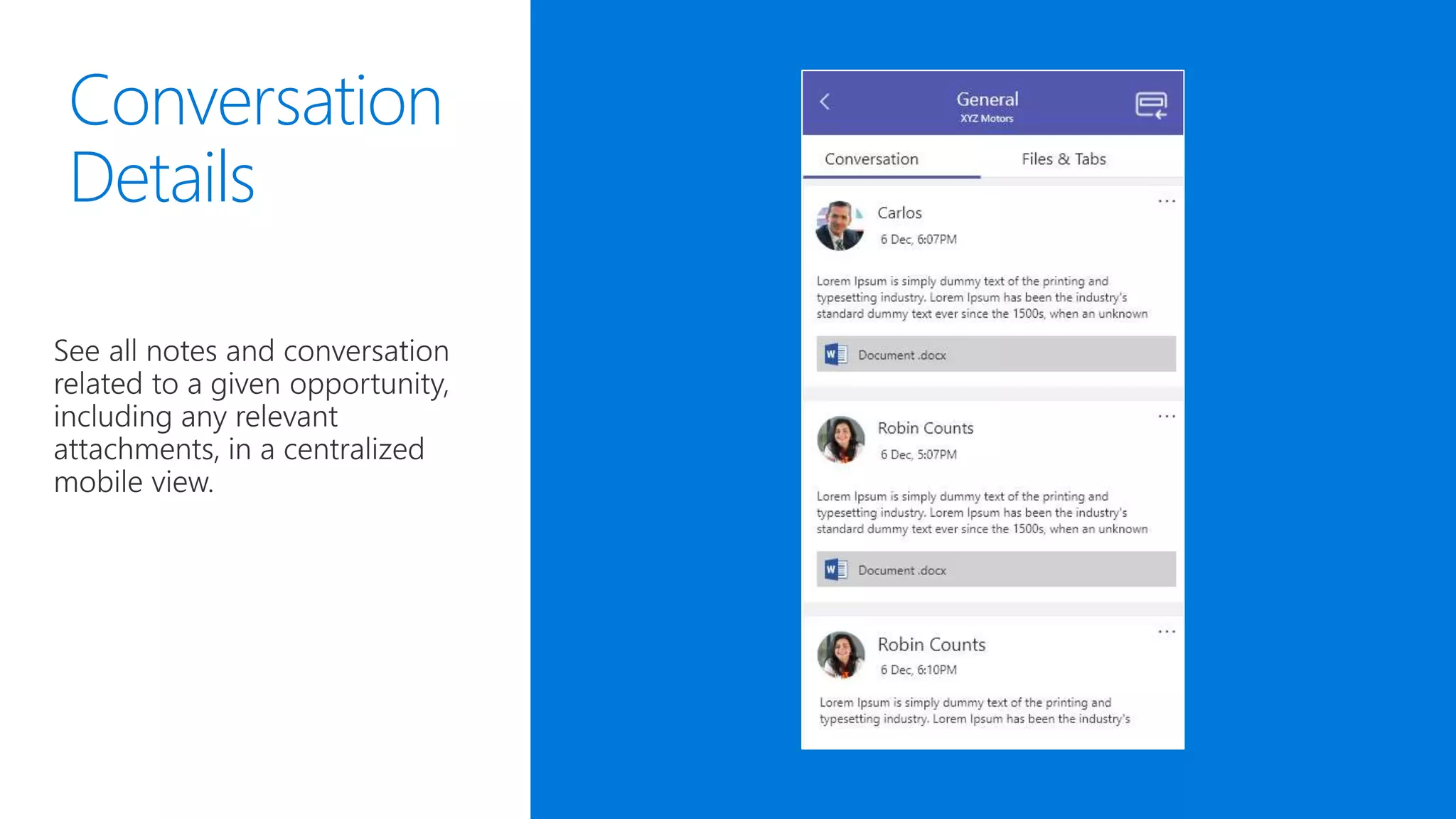 Conversation
Details
 