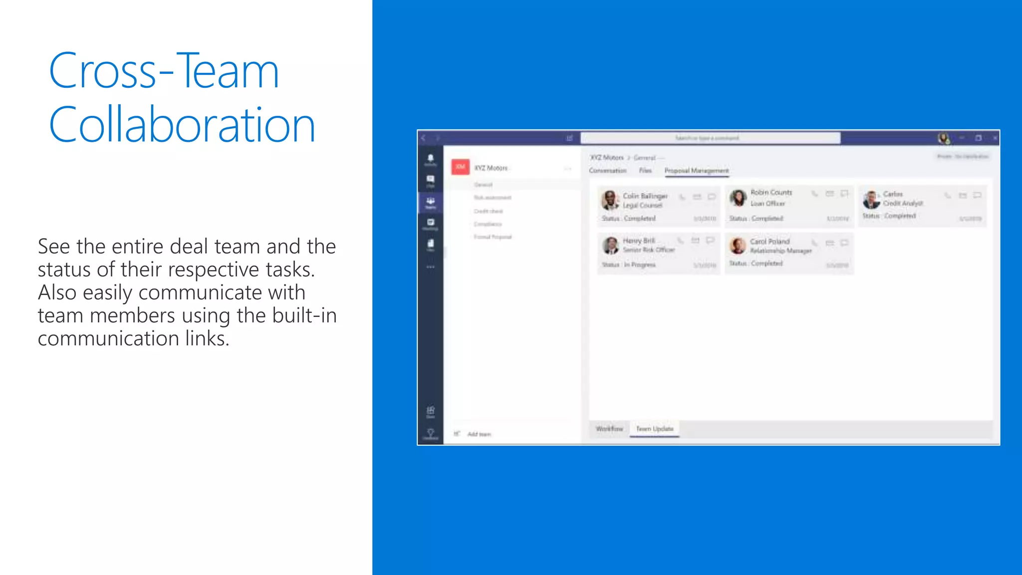 Cross-Team
Collaboration
 