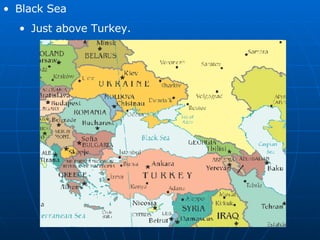 Black Sea Just above Turkey. 