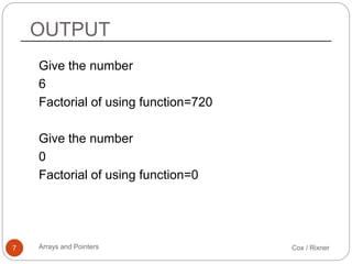 Recursive Function | PPTX