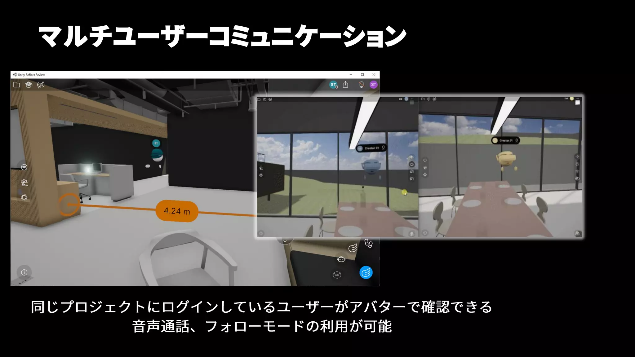 マルチユーザーコミュニケーション
 