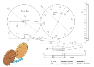 Mechanism Drawing Exercise 211053940 mechanisms-for-projects-drawings-pr-pdf | PDF