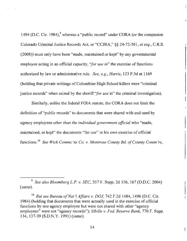Hoffman Decision Denver Post Bill Ritter