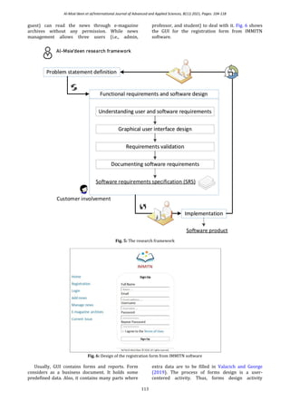 Normative Software Constructing a software requirements specification and design for ...