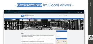 - Barrierefreiheit im Goobi viewer -
1
09.11.2021
Jakob
Epler,
intranda
GmbH
 