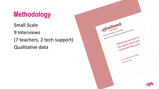 Teaching in a Hybrid Virtual Classroom | PDF