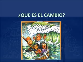 ¿QUE ES EL CAMBIO?
 