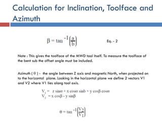 Mwd Calculation Mwd-Well Logging Lecture and Geosteering | PDF