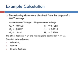 Mwd Calculation Mwd-Well Logging Lecture and Geosteering | PDF