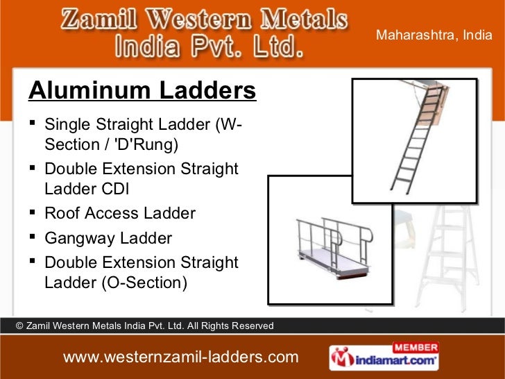 Aluminum Ladders by Zamil Western Metals India Pvt. Ltd Mumbai
