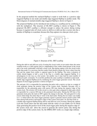 DESIGN AND IMPLEMENTATION OF AREA AND POWER OPTIMISED NOVEL SCANFLOP | PDF