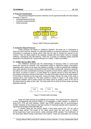 Energy-efficient MAC protocols for wireless sensor networks: a survey | PDF