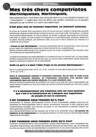 EDITORIAL




Le Progressiste - Page 2 - Mercredi 06 janvier 2010
 