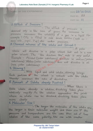 Md.
Imran
Nur
Manik
Md.
Imran
Nur
Manik
Page 4
Page 4
Laboratory Note Book (Sample):2114: Inorganic Pharmacy-II Lab
Page 4
Laboratory Note Book (Sample):2114: Inorganic Pharmacy-II Lab
Prepared By: Md Tariqul Islam
ID: 05200101691
 