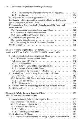 Digital Filters Design For Signal And Image Processing Momamed Najim | PDF