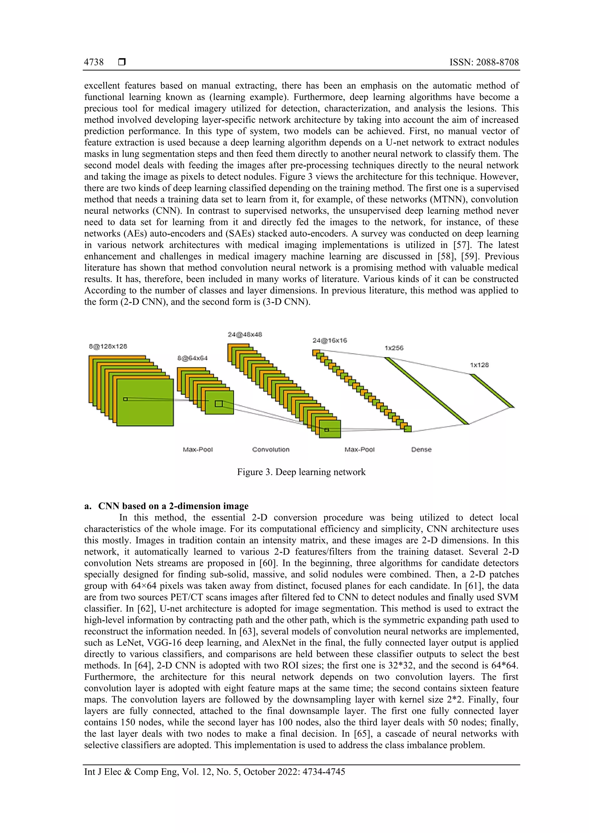 Computer-aided diagnostic system kinds and pulmonary nodule detection ...