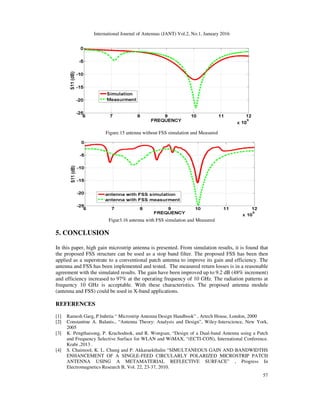 HIGH GAIN COMPACT MICROSTRIP PATCH ANTENNA FOR X-BAND APPLICATIONS | PDF