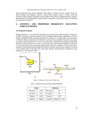 Antenna Testing Table HIGH GAIN COMPACT MICROSTRIP PATCH ANTENNA FOR X-BAND APPLICATIONS | PDF